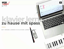Tablet Screenshot of orgma.de